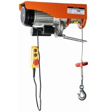 Мини-таль электрическая канатная, стационарная, 220 В 125 / 250 кг - 12/6 м PA, Сибталь